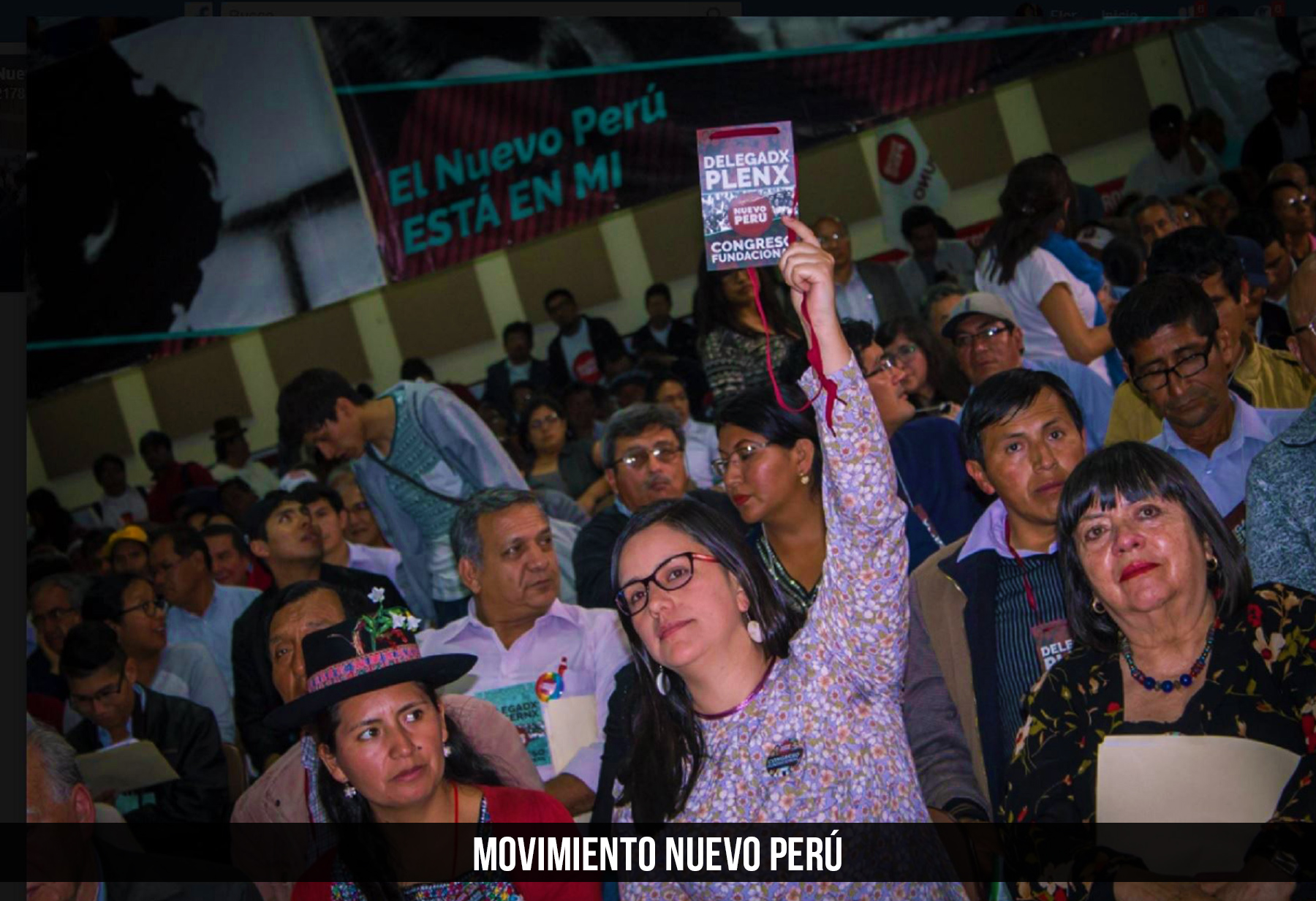 Movimiento Nuevo Per&uacute; de Ver&oacute;nica Mendoza