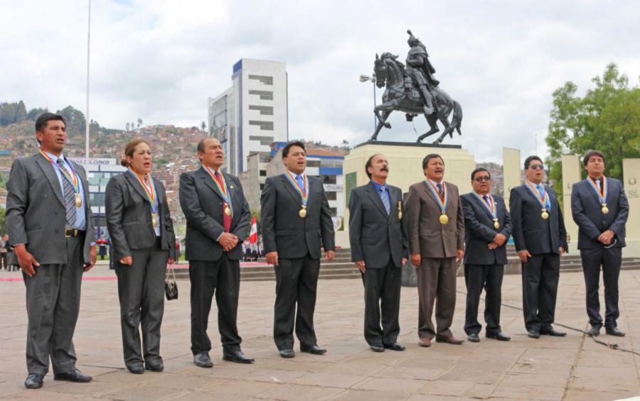 El homenaje a Túpac Amaru