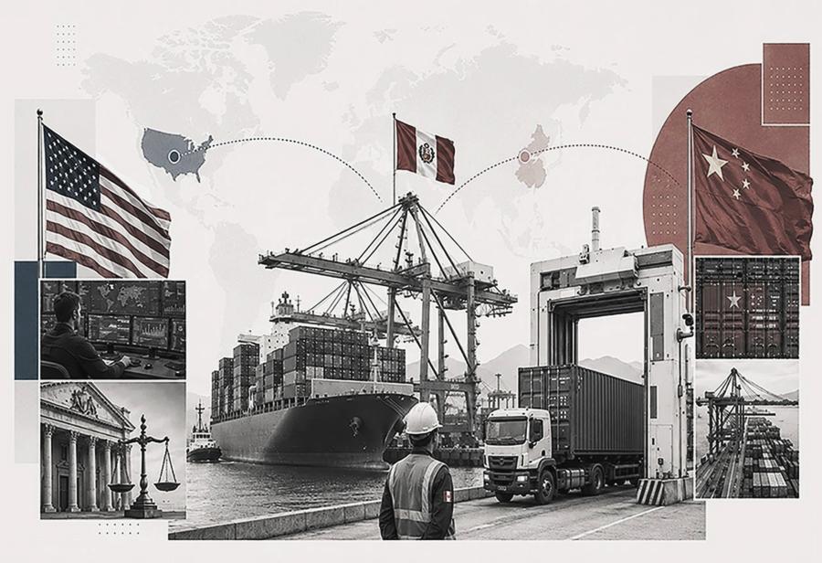 Per&uacute; entre China y Estados Unidos