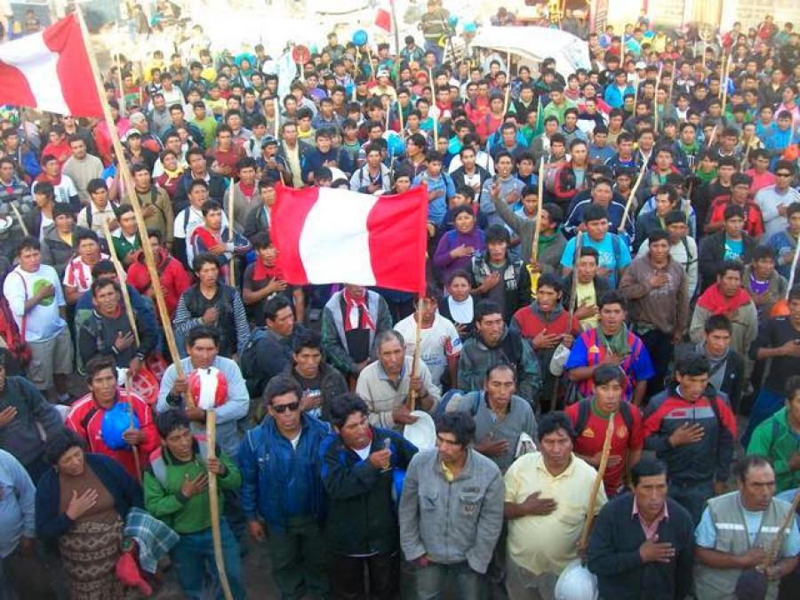 Las minas del sur sitiadas