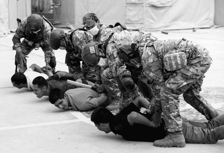 El monopolio del uso leg&iacute;timo de la fuerza f&iacute;sica
