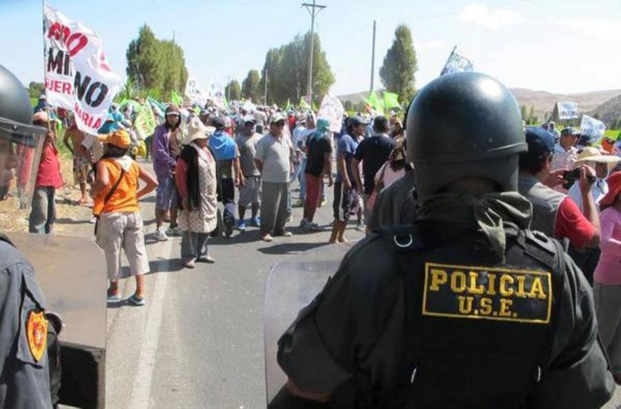 Tía María: ¡todo el peso de la ley para los violentistas!