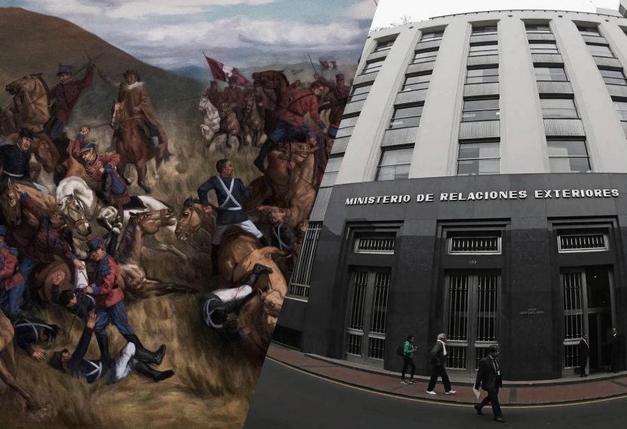 La batalla de Jun&iacute;n y el origen del Ministerio de Relaciones Exteriores