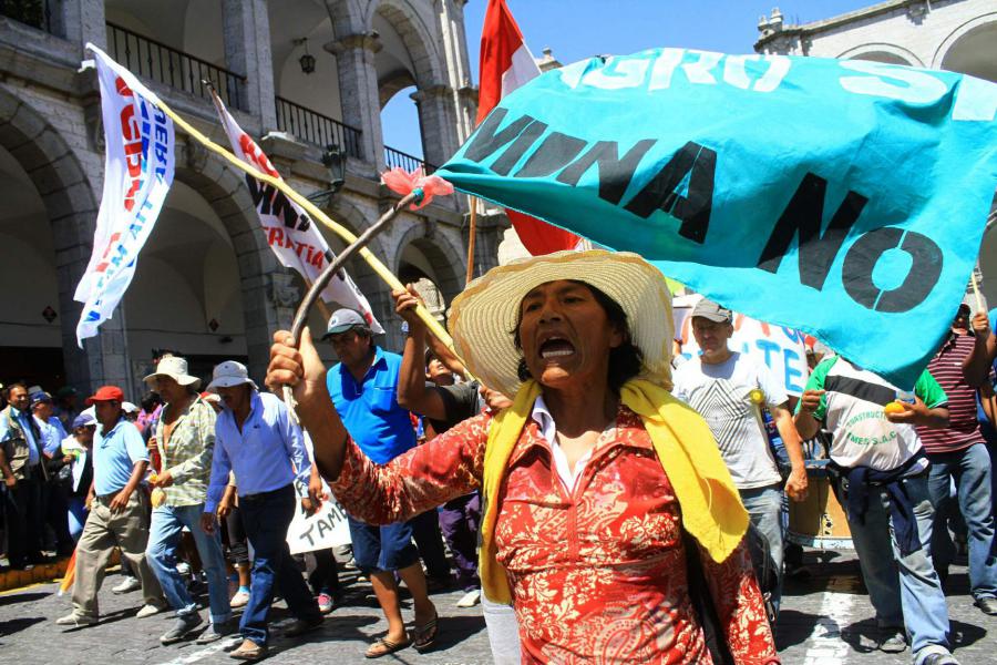 El radicalismo contra Tía María otra vez