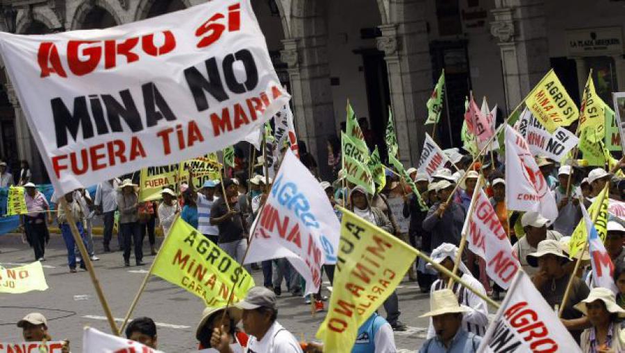 ¿Vuelve el radicalismo contra Tía María?