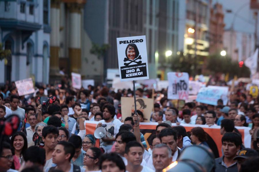 Acci&oacute;n colectiva contra el fujimorismo