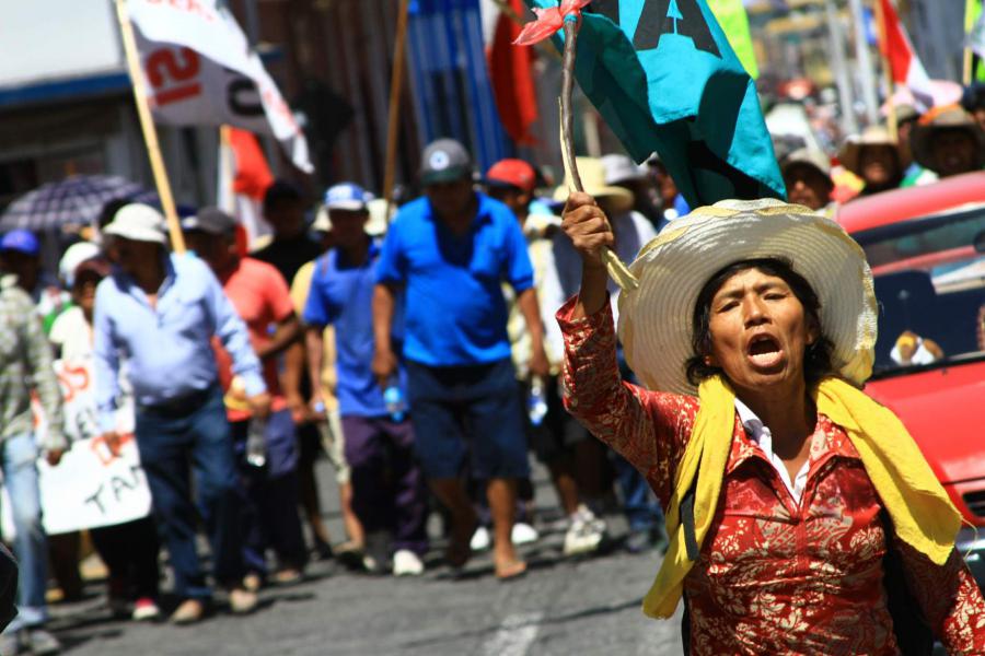 Los antimineros y el corredor minero del sur
