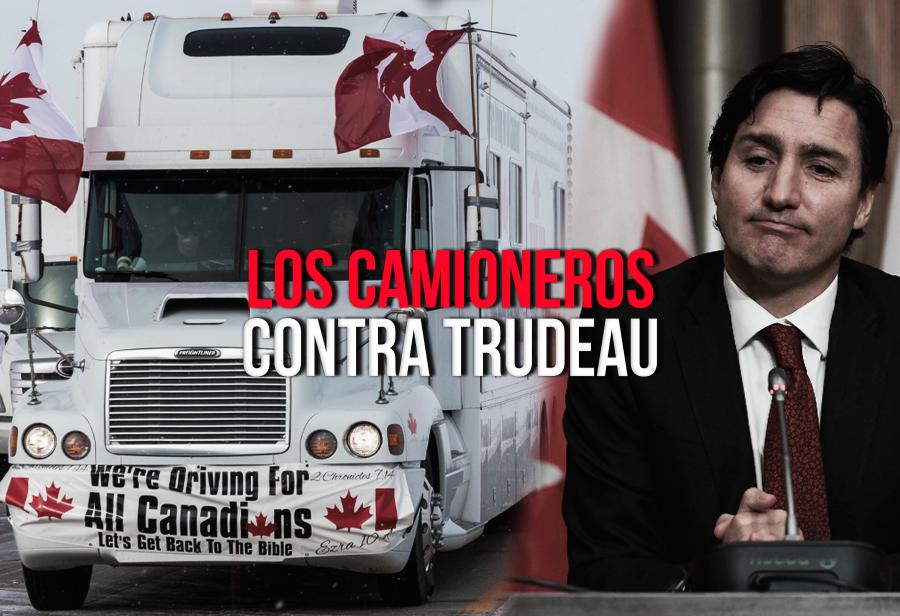 Los camioneros contra Trudeau