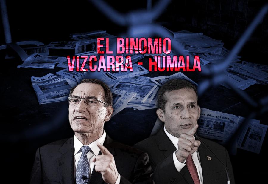 El binomio Vizcarra - Humala