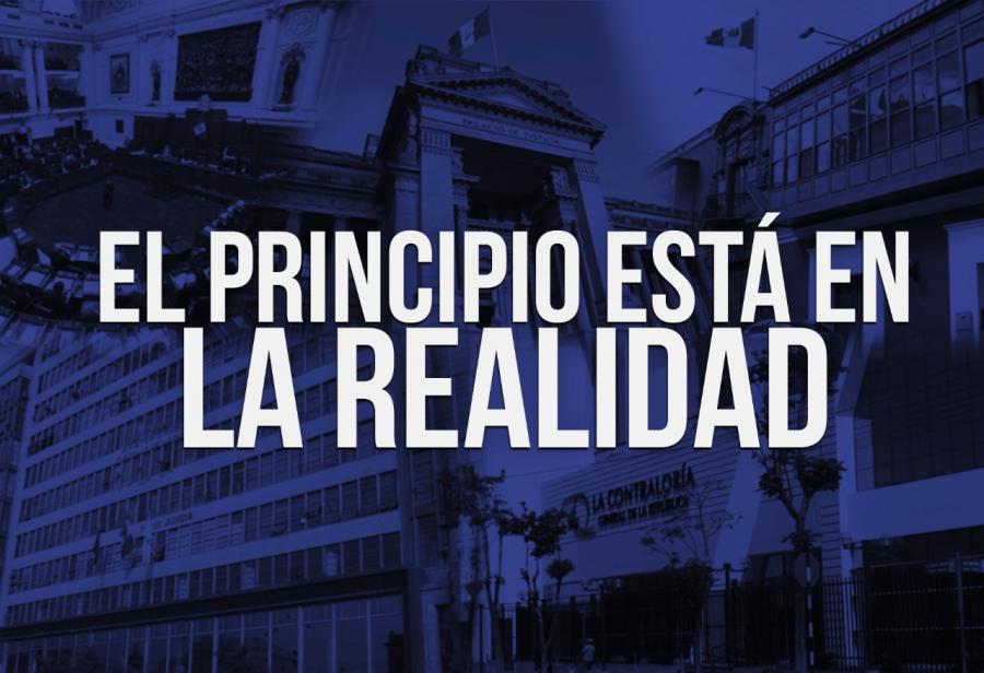 El principio est&aacute; en la realidad