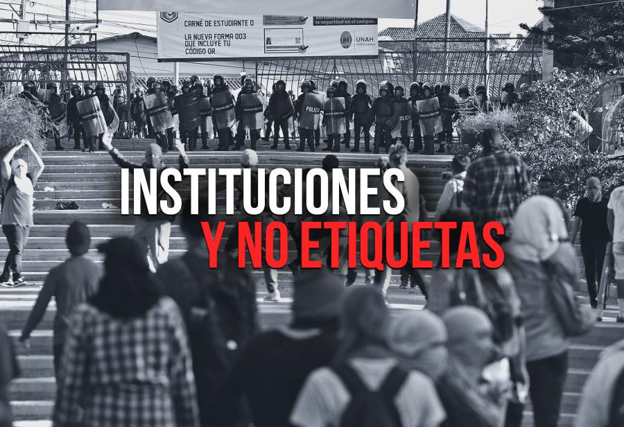 Instituciones y no etiquetas