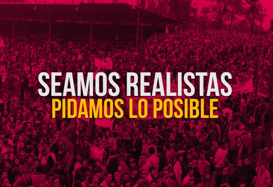 Seamos realistas: pidamos lo posible