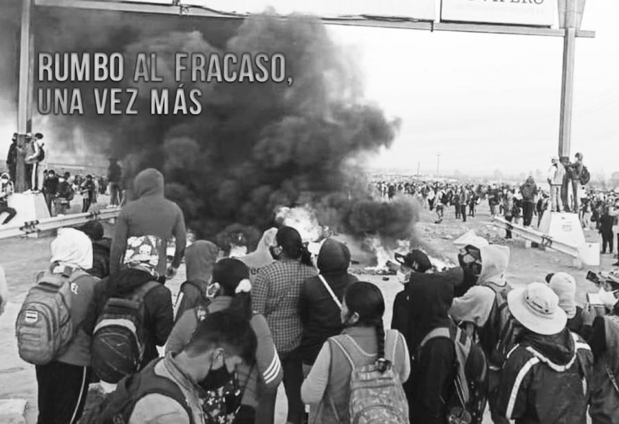 Rumbo al fracaso, una vez m&aacute;s