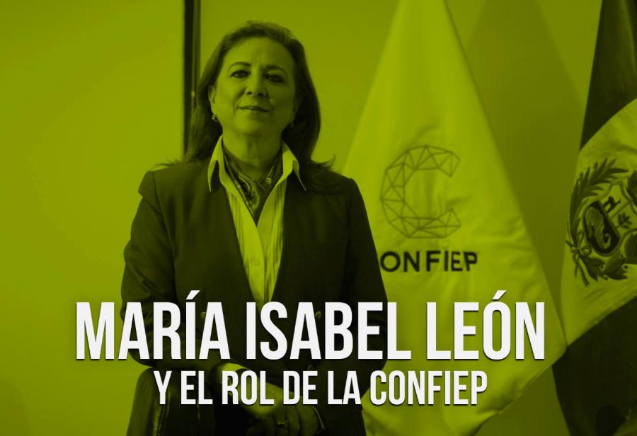 María Isabel León y el rol de la Confiep