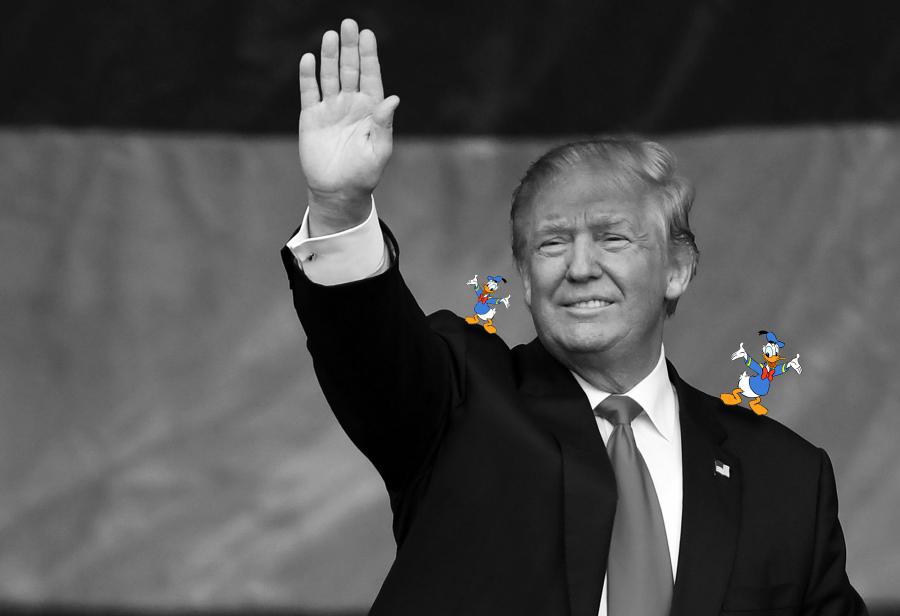 La tarea del tío Donald