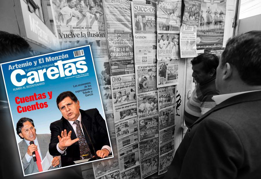La caída de caretas
