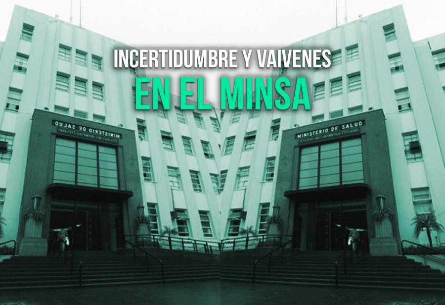 Incertidumbre y vaivenes en el Minsa