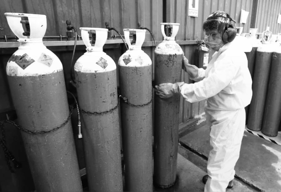 Ardid y ox&iacute;geno medicinal