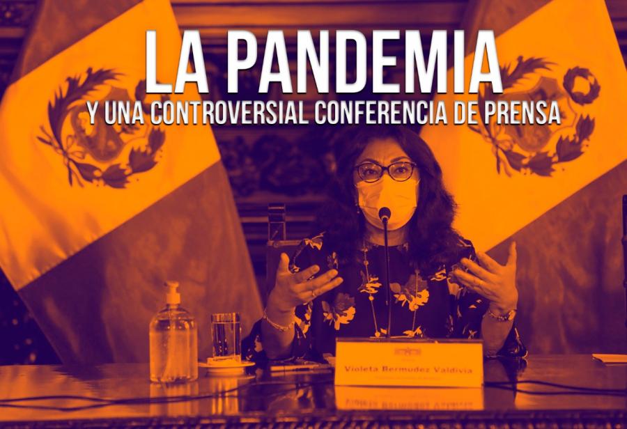 La pandemia y una controversial conferencia de prensa