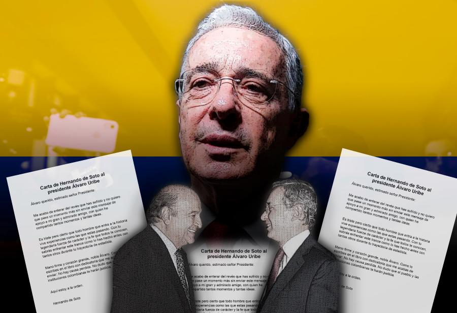 Carta de Hernando de Soto al presidente &Aacute;lvaro Uribe
