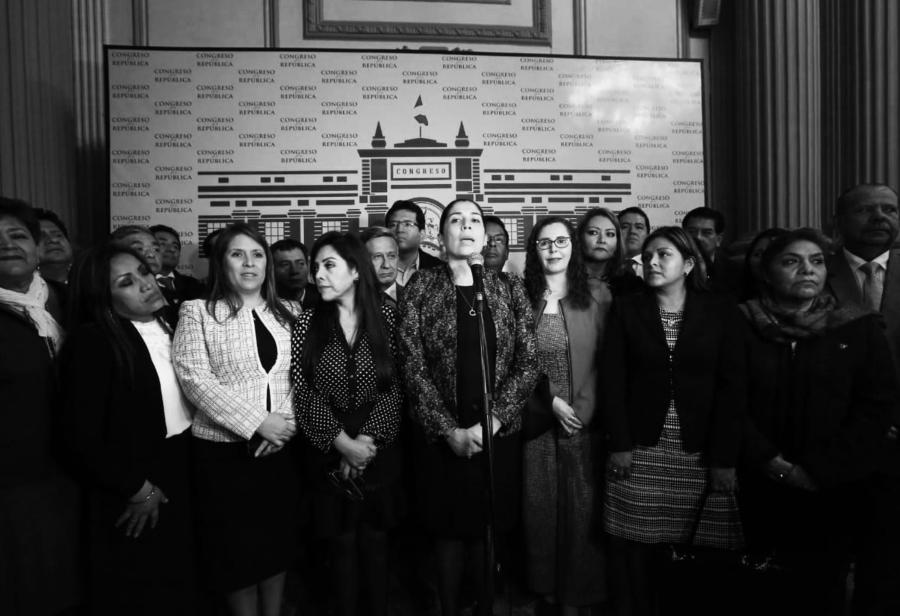 La bancada y el partido
