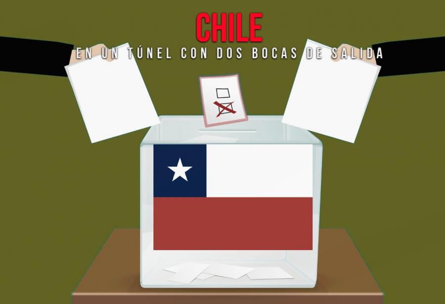 Chile: en un túnel con dos bocas de salida