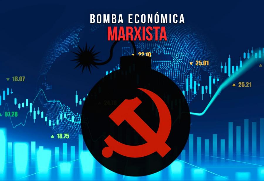 Bomba econ&oacute;mica marxista