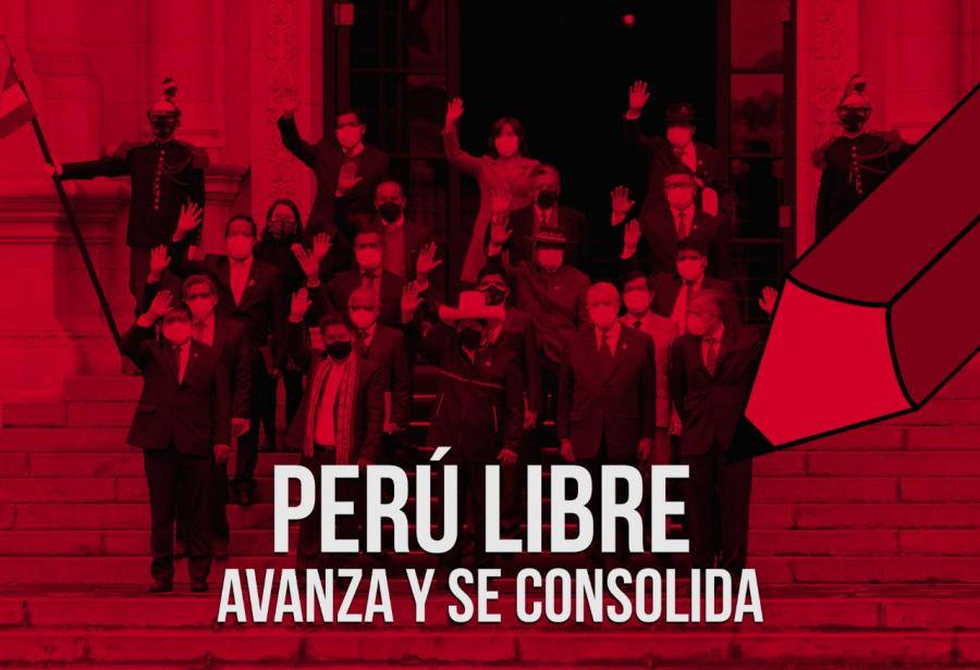 Perú Libre avanza y se consolida