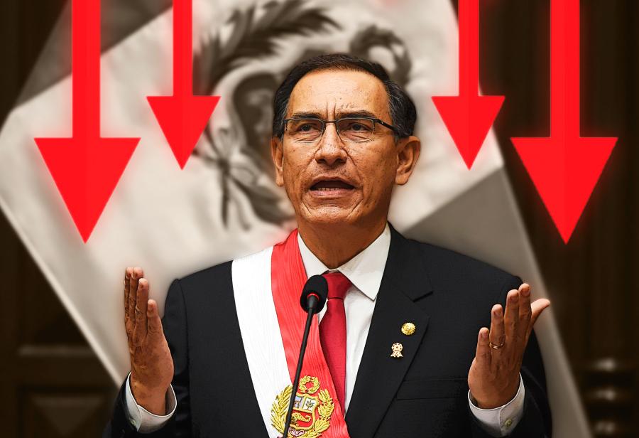 Aumenta la desaprobación de la gestión de Martín Vizcarra