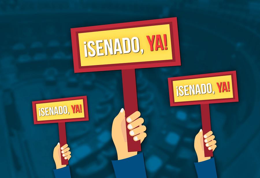 ¡Senado, ya!