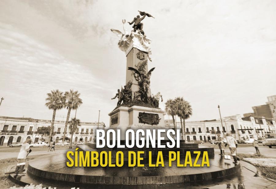 Bolognesi, símbolo de la plaza