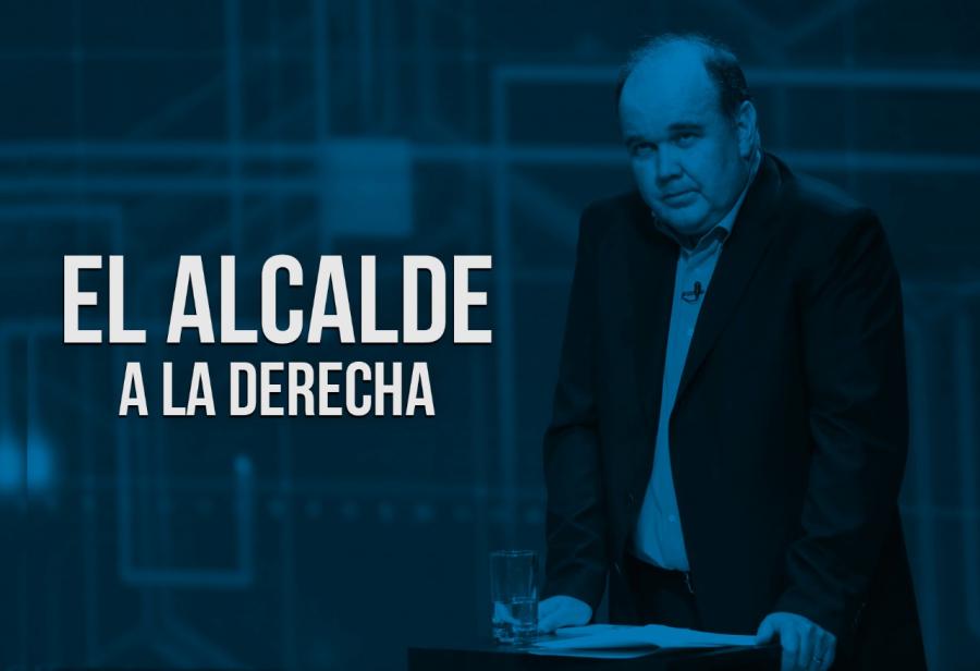 El alcalde a la derecha