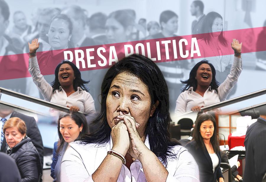 Keiko, encarcelada políticamente