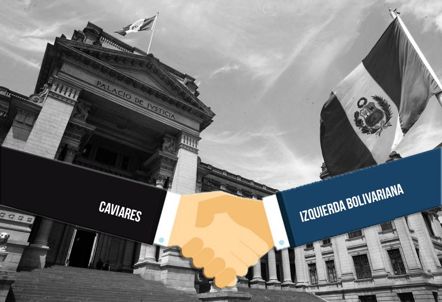 La extraña alianza caviar-bolivariana