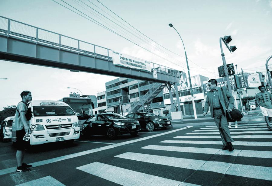 Cruce con cuidado