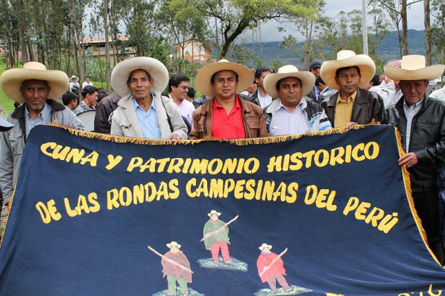 Rondas campesinas como fuerza de choque