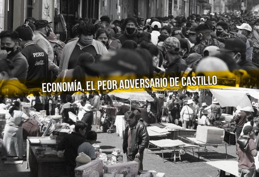 Economía, el peor adversario de Castillo, pero oposición no la representa