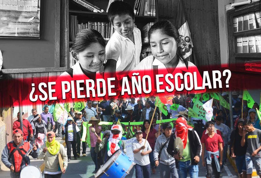 Escolares perderían año por vandalismo contra Tía María