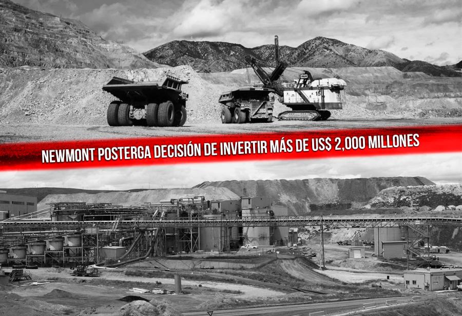 Newmont posterga decisión de invertir más de US$ 2,000 millones en Cajamarca