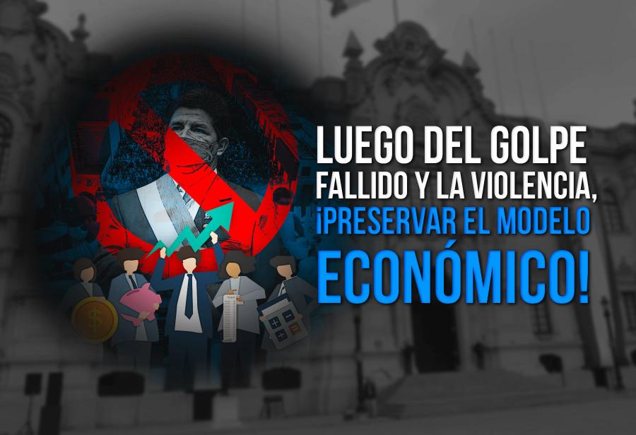Luego del golpe fallido y la violencia, ¡preservar el modelo económico!