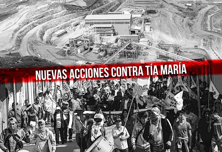 Nuevas acciones contra Tía María