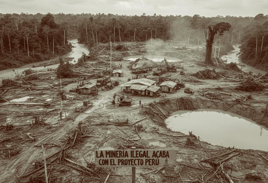 &iexcl;La miner&iacute;a ilegal acabar&aacute; con el proyecto de Per&uacute;, potencia minera mundial!
