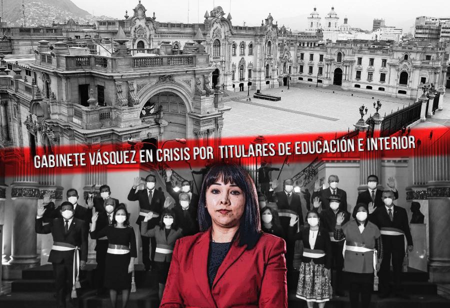 Gabinete Vásquez en crisis por titulares de Educación e Interior