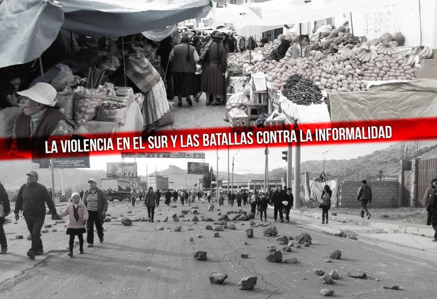 La violencia en el sur y las batallas contra la informalidad