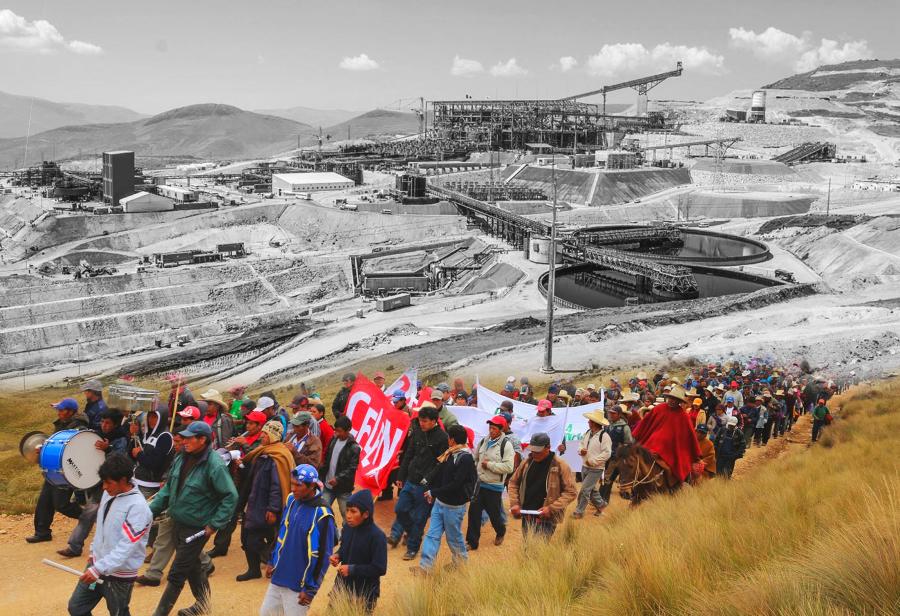 Cajamarca: la izquierda antiminera contraataca