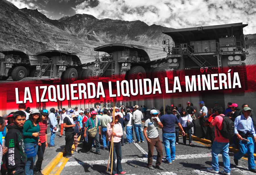 La izquierda liquida la minería