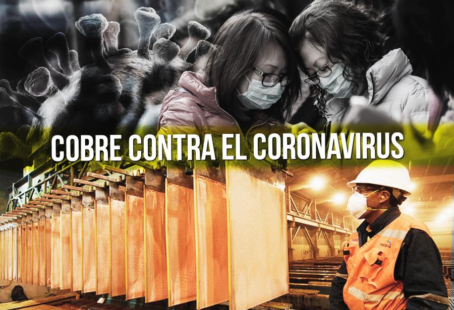 Cobre contra el coronavirus