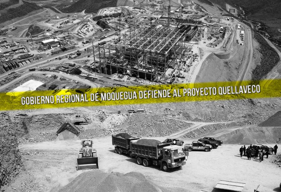Gobierno Regional de Moquegua defiende al proyecto Quellaveco