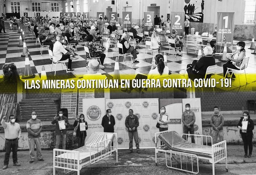 Cajamarca: ¡las mineras continúan en guerra contra Covid-19!