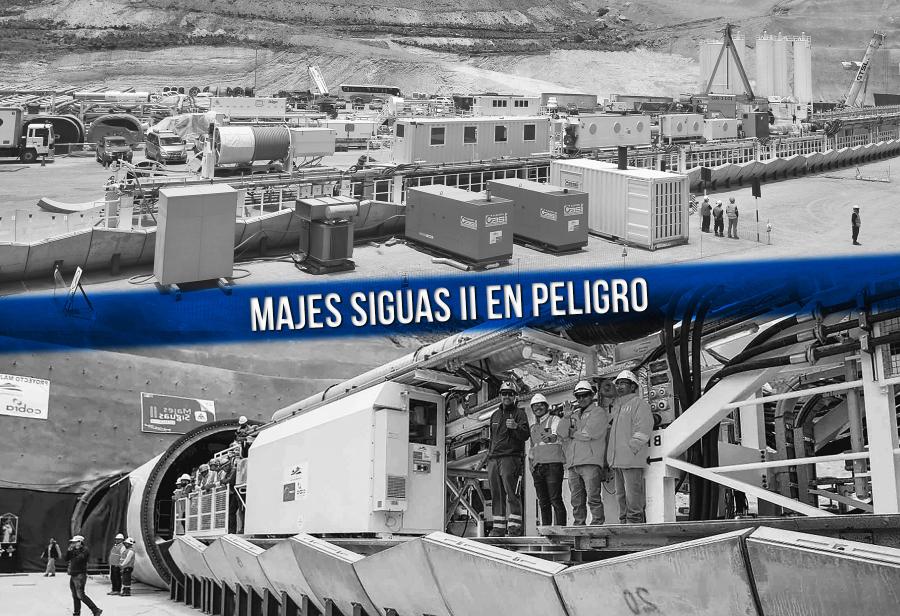 Majes Siguas II en peligro